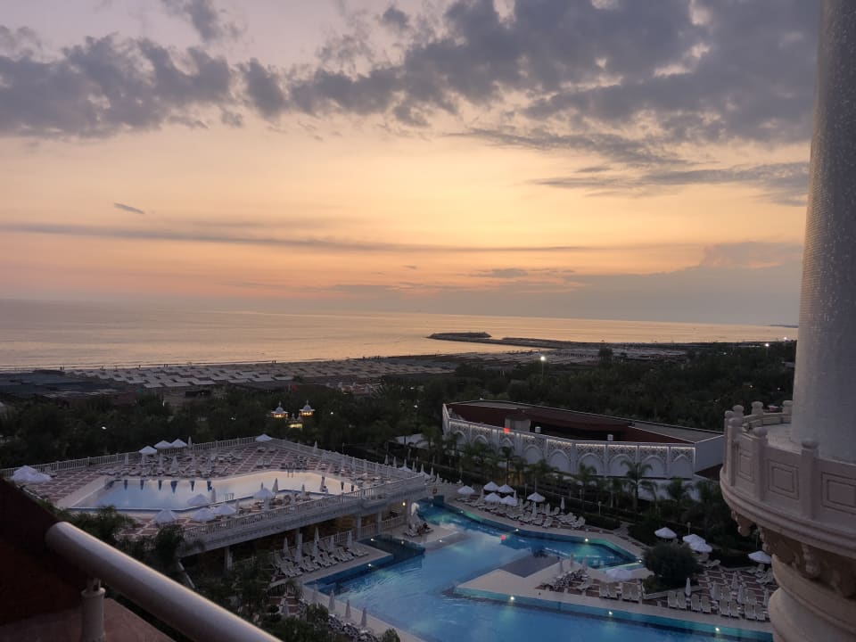 Ausblick Royal Taj Mahal Hotel