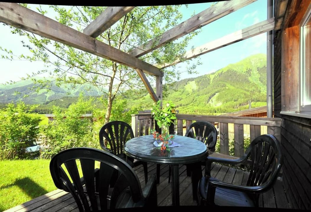 Terrasse Feriendorf Hohentauern