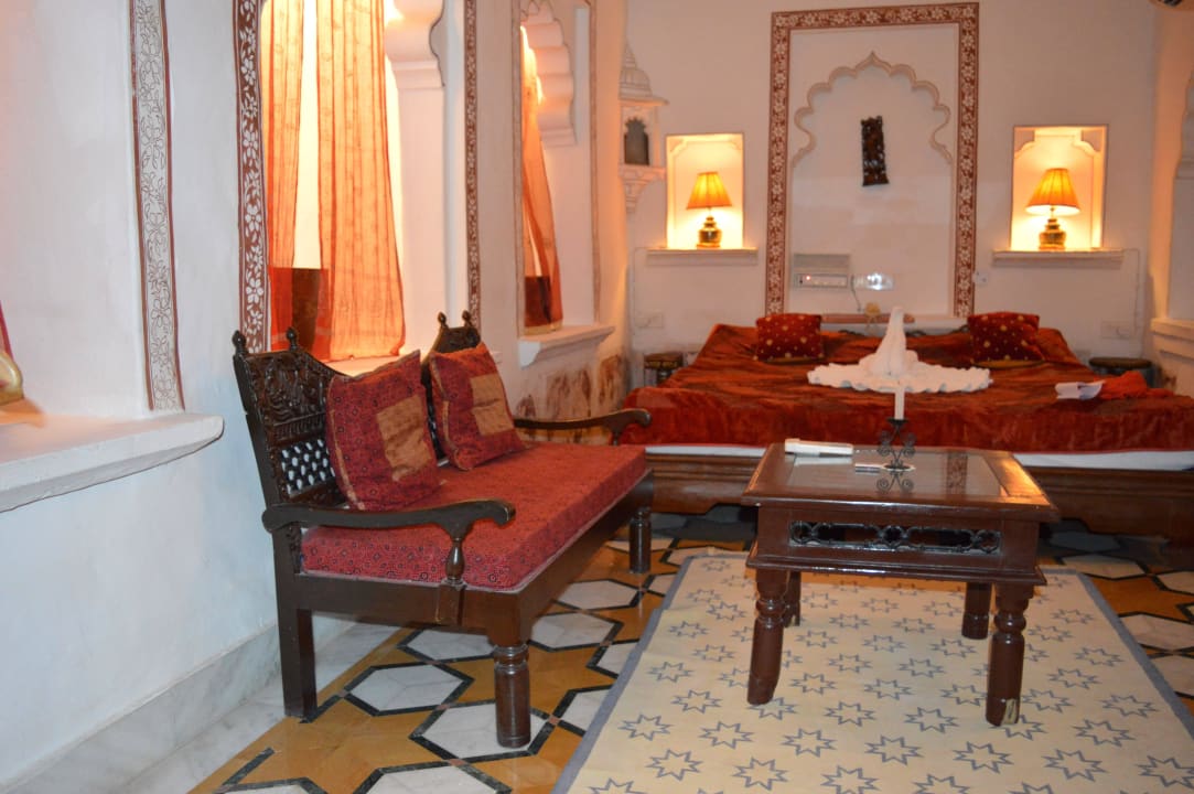 Schlafzimmer Hotel Deogarh Mahal