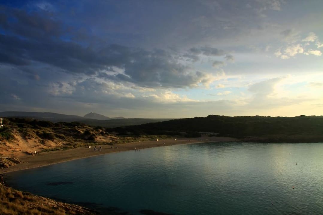 Blick vom Balkon Beach Club Hotel-Apartments