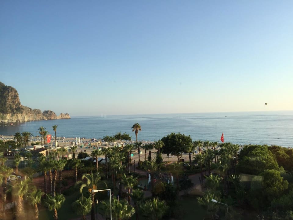 Blick vom Zimmer Gardenia Hotel