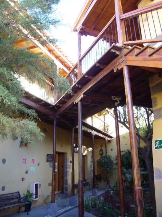 Innenhof Hotel Rural Casa de Los Camellos