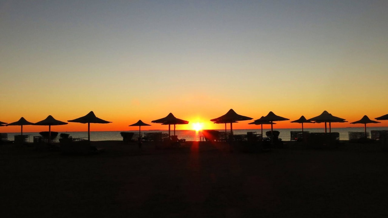 Sonnenaufgang Shams Alam Beach Resort