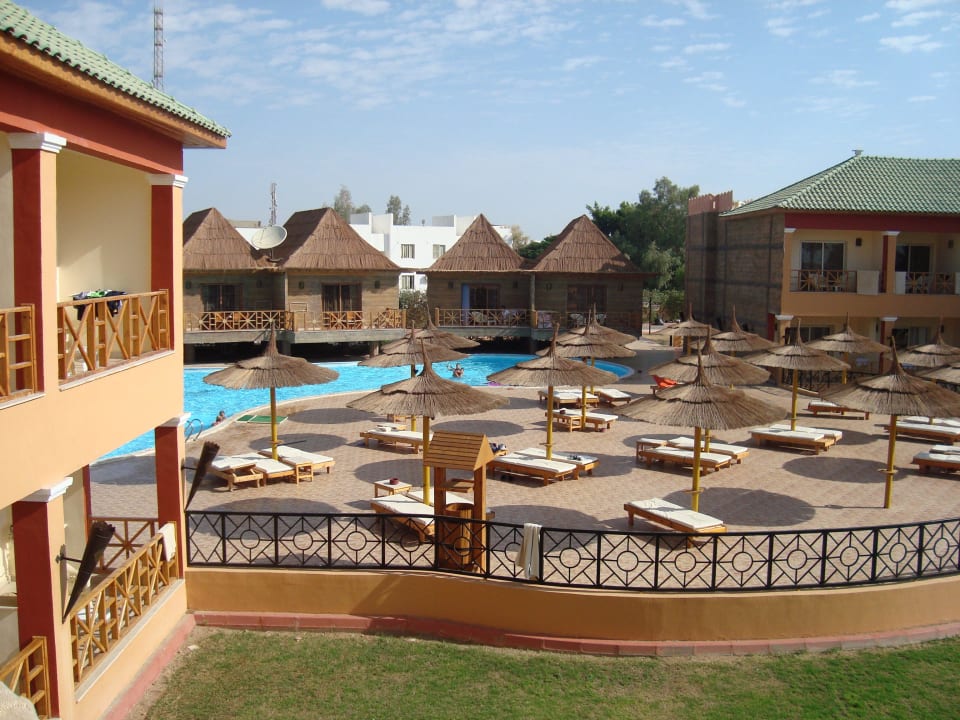 Вид с балкона номера Pickalbatros Aqua Blu Resort - Sharm El Sheikh