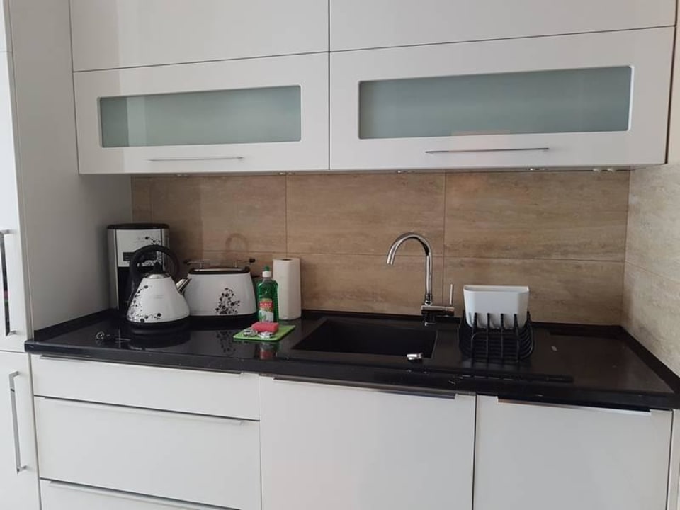 Küche top Ausstattung Apartamenty Sun&Snow Playa Baltic