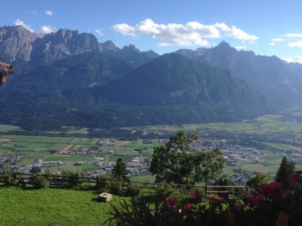 Blick vom Zimmer Bauernhof Gerlhof