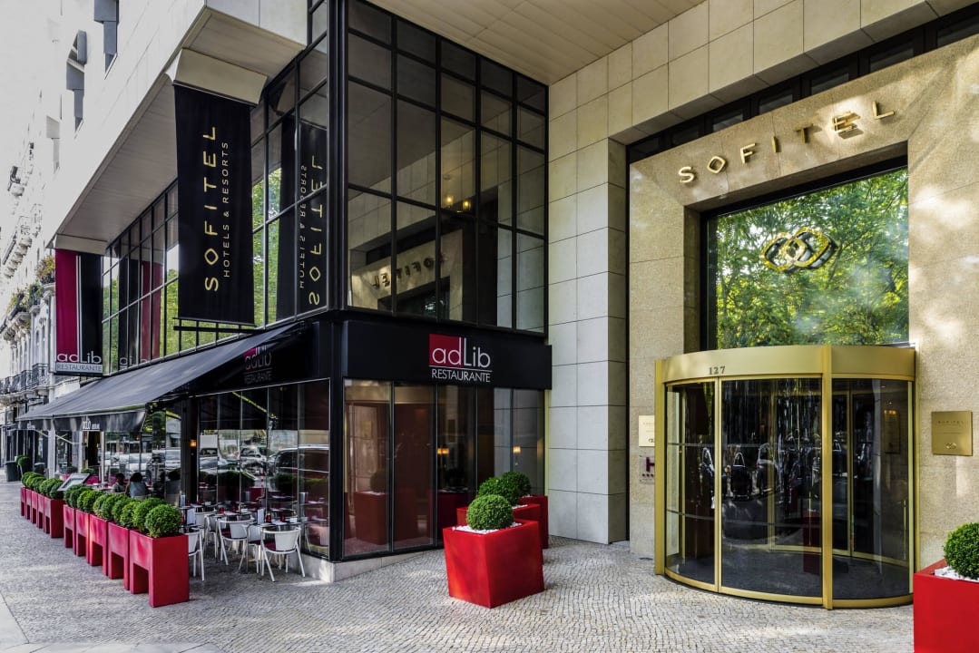 Eingang Hotel Sofitel Lisbon Liberdade