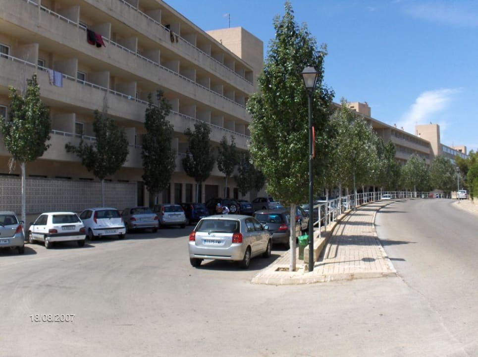 Hoteleinfahrt Hotel Club Cala Romani