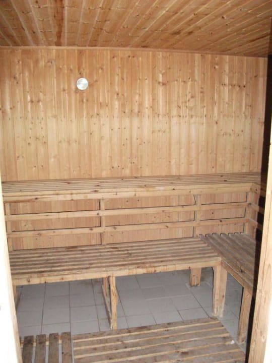 Saunakabine im Keller Hotel Nestor