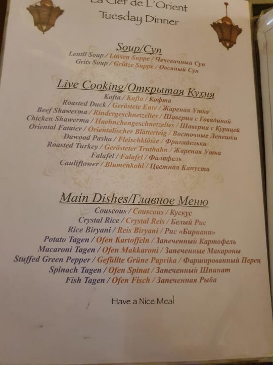 Gastro Pickalbatros Dana Beach Resort - Hurghada