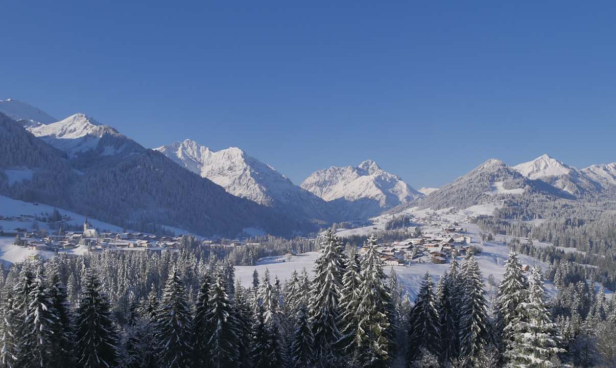Ausblick Sonnalpin Waldhaus holiday residence