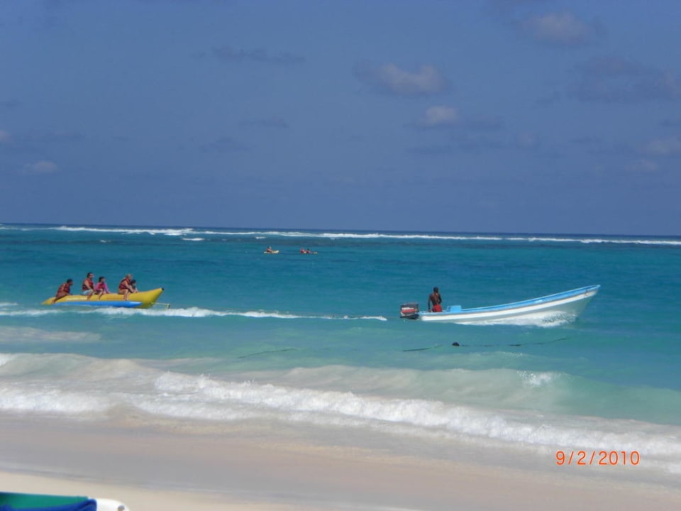 Bananaboot fahren! Grand Palladium Select Bávaro Resort & Spa