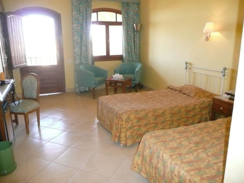 Unser Zimmer im 6er-Block Three Corners Rihana Resort Deluxe