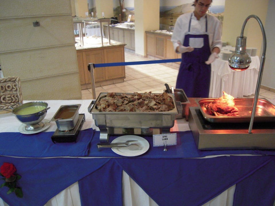 Buffet am griechischem Abend Lindos Princess Beach Resort & Spa