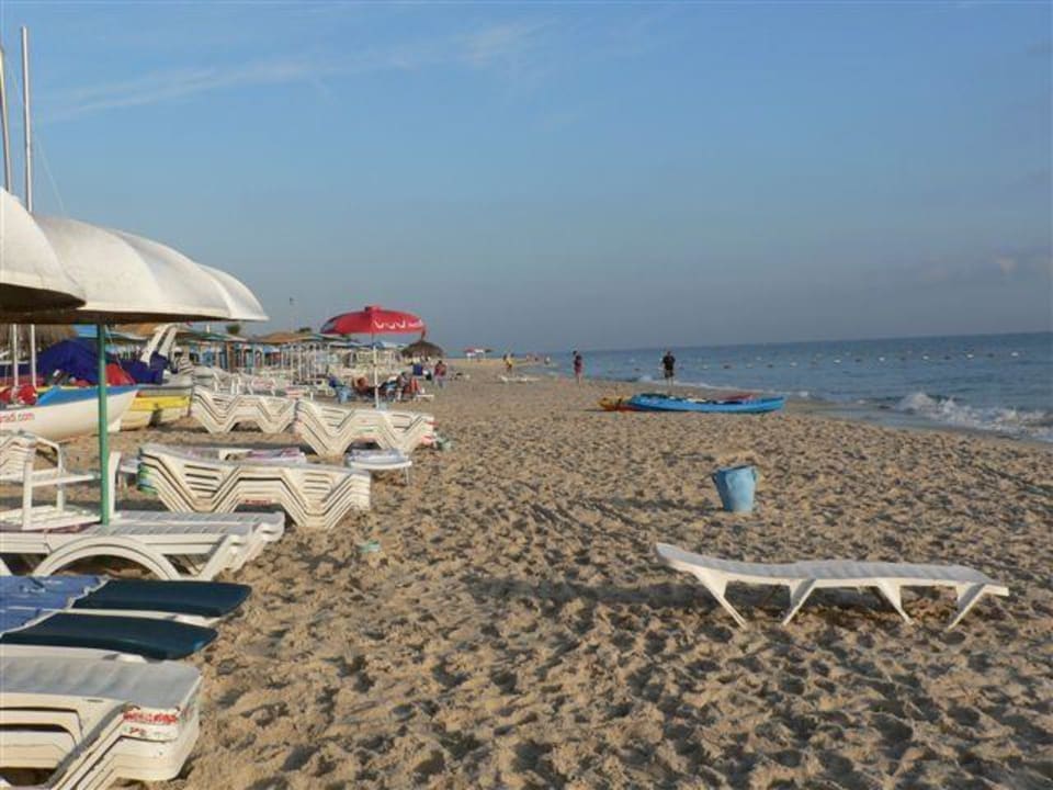 Hotelstrand einsam und verlassen El Mouradi Club Kantaoui