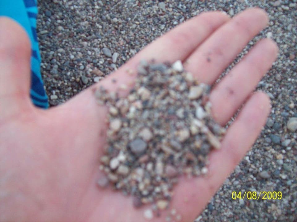 Kiesel am Strand Rodos Princess Beach Hotel & Spa