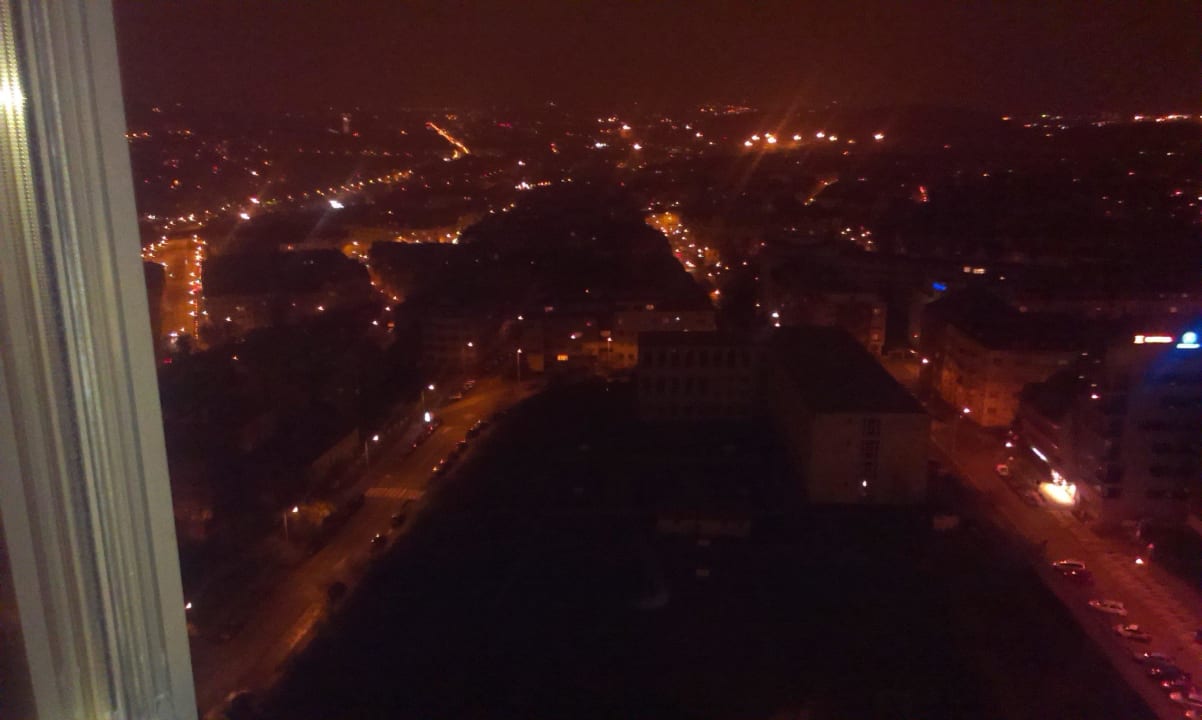 Noční Praha Grand Hotel Prague Towers