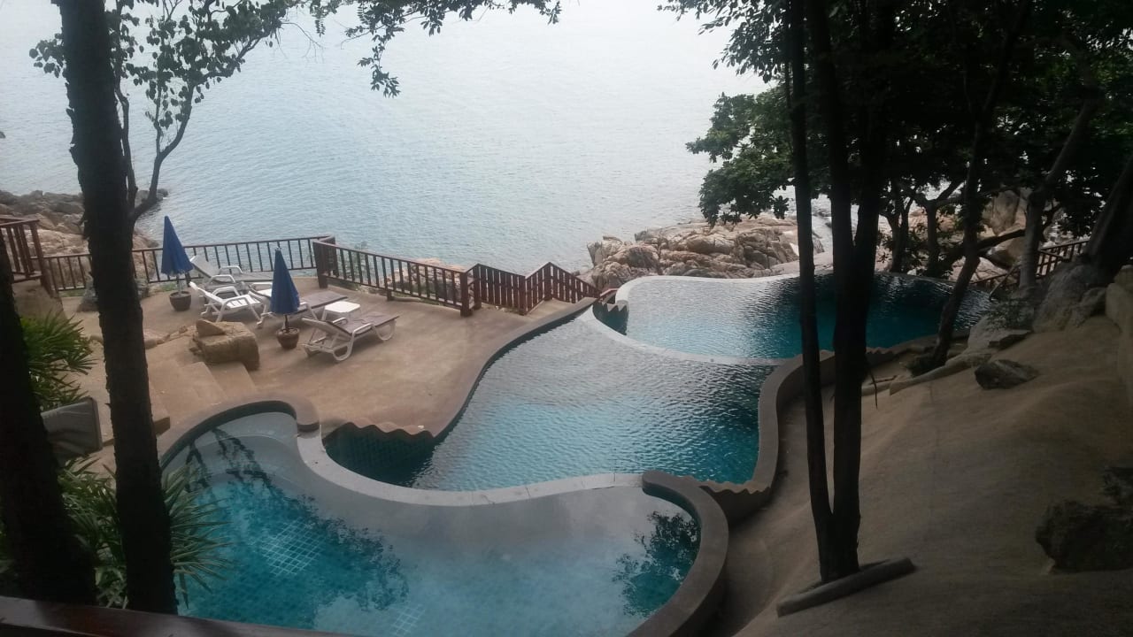 zweite Poolanlage mit Blick aufs Meer Baan Hin Sai Resort & Spa