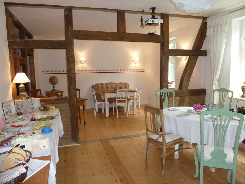 Frühstückszimmer Pension Deichhof Garsedow