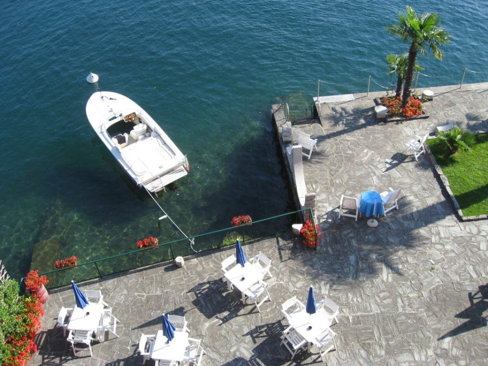 Blick von oben Hotel Carillon