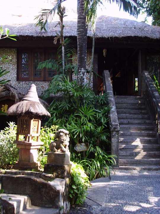 Eingang zur Lobby Hotel Tugu Bali