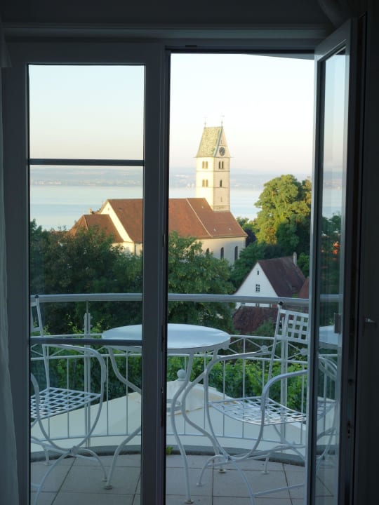 Ausblick aus dem Zimmer auf Meersburg Villa Seeschau