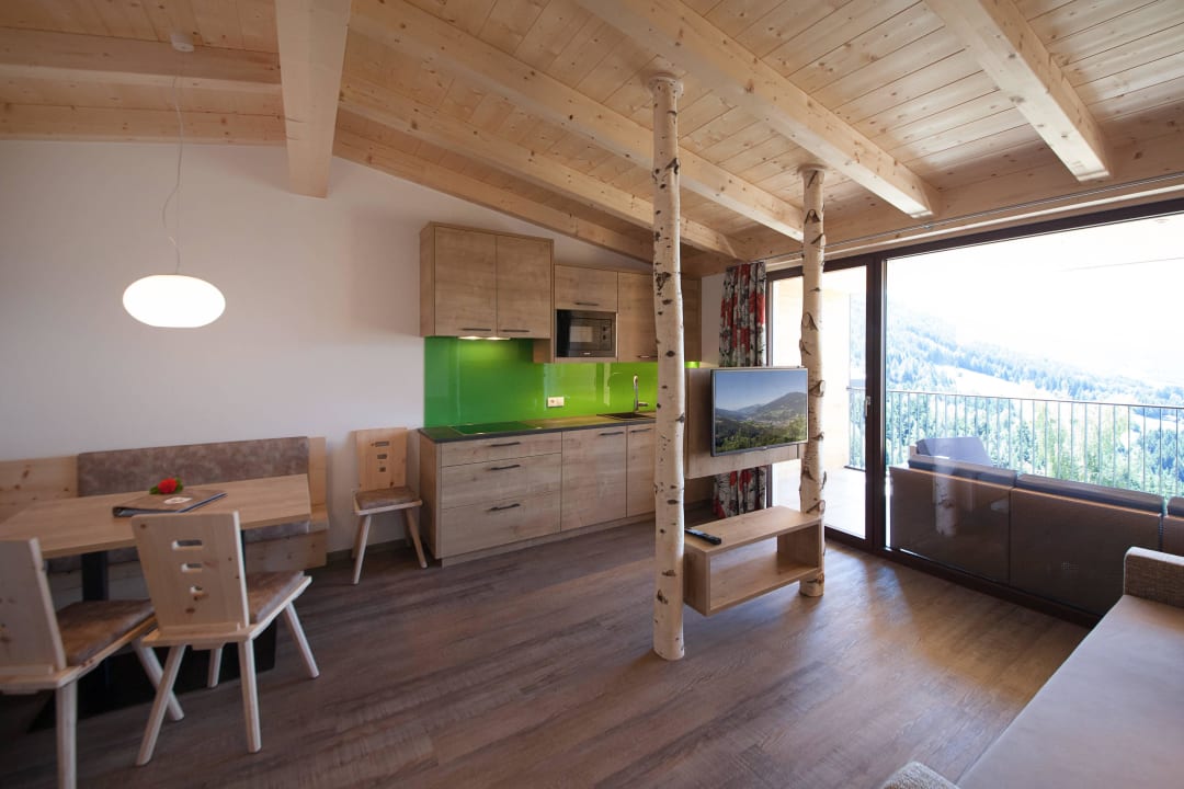 Wohnraum "Peitler" Aparthotel Bacher