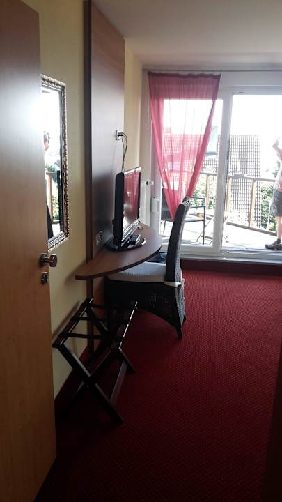 Von der Zimmertür Gästehaus Hagnauer Hof