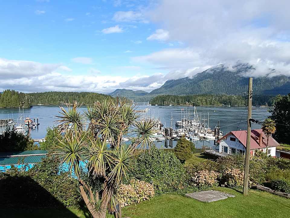 Ausblick The Tofino Harbourview Motel