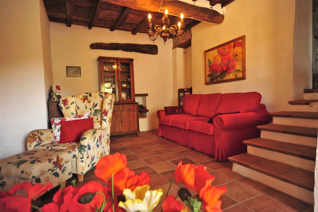 Wohnzimmer Appartement Papavero" Ventena Vecchia antico frantoio