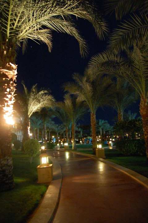 Gehweg Pickalbatros Palace Resort