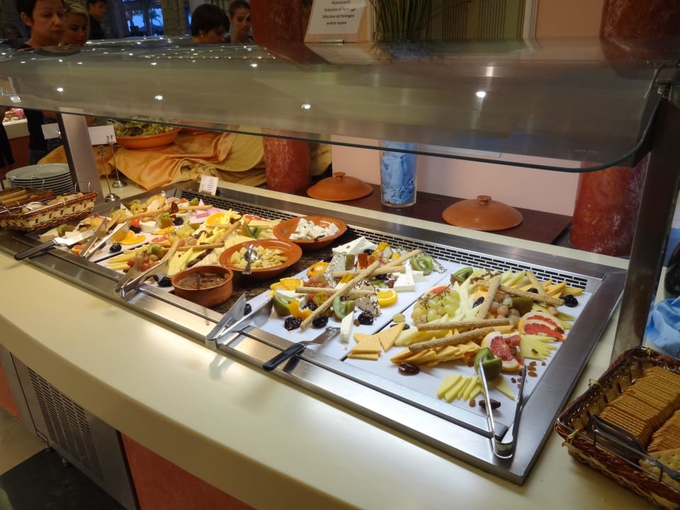 Für jeden was dabei z.B. Käseauswahl Rodos Palladium Leisure & Wellness