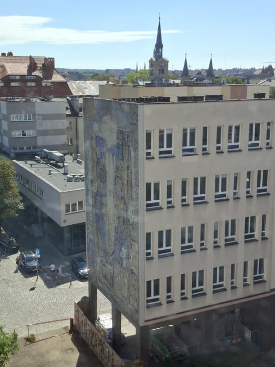 Ausblick Qubus Hotel Katowice