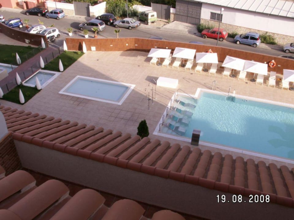 Blick aus der Terrasse Hotel AH Granada Palace