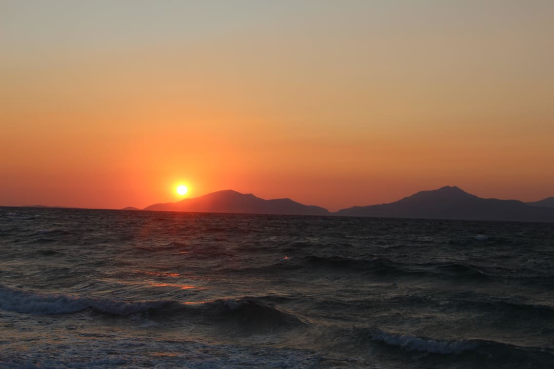 Zachód słońca Atlantica Marmari Beach