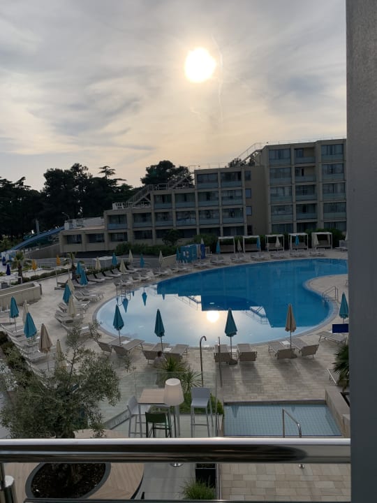 Ausblick Valamar Parentino Hotel