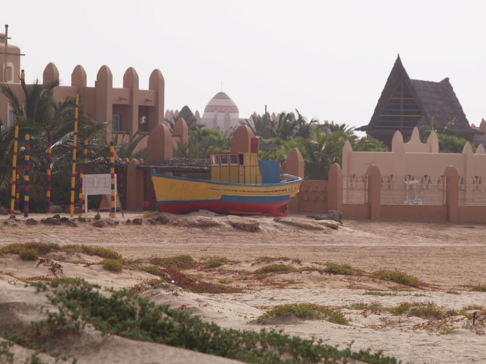 Ausgang zum Strand Hotel Riu Funana