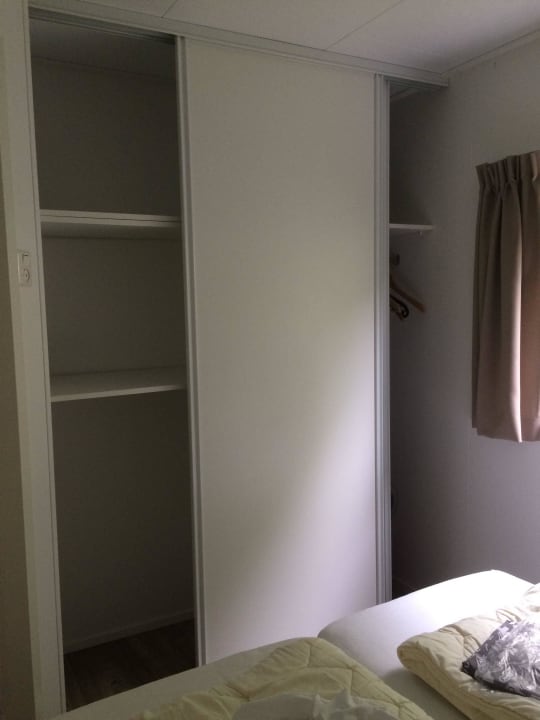 Schlafzimmer Bungalow 16 Bungalowpark Puik en Duin Vakantie Noordwijk