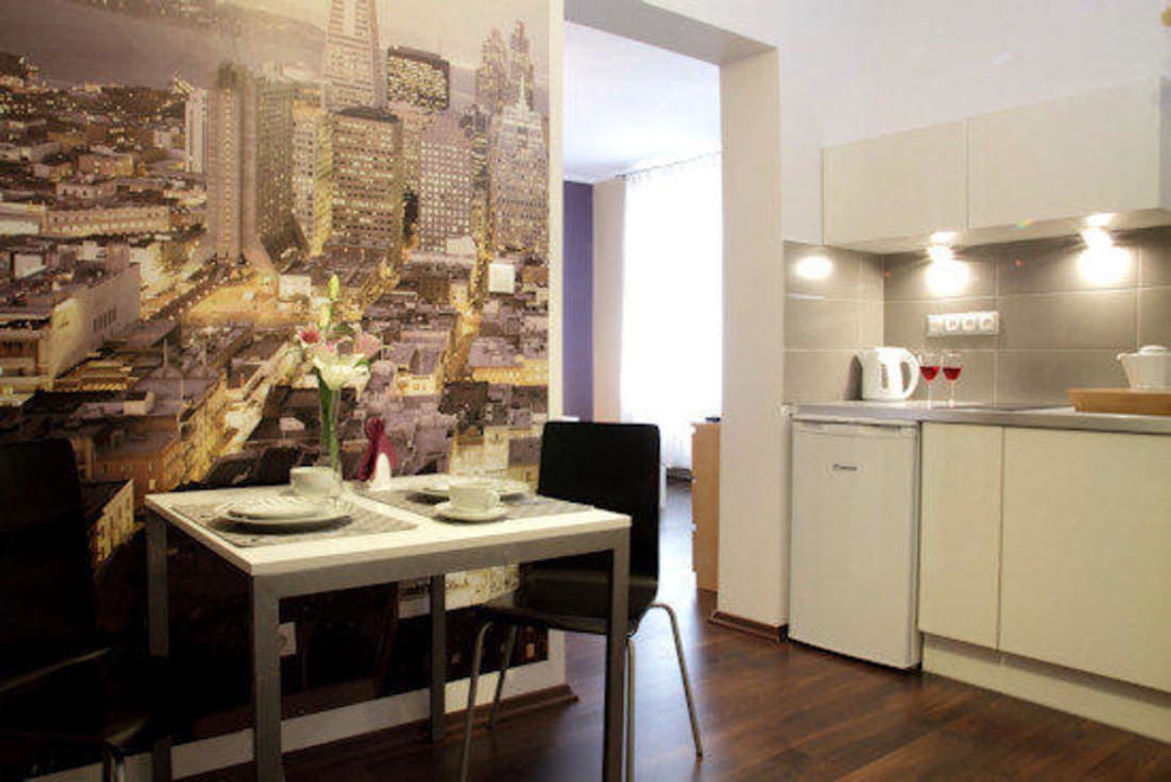 Kuchnia Pokój 2os. Glam House Apart Hotel