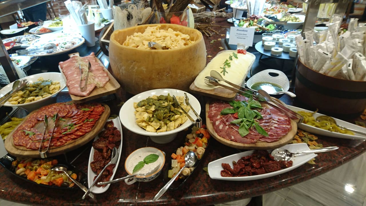 Teil eines Themenbuffets Landmar Playa La Arena