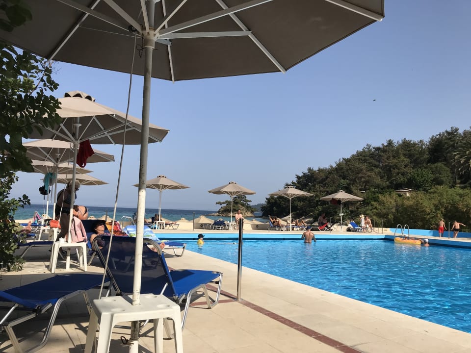 Pool Hotel Makryammos Bungalows