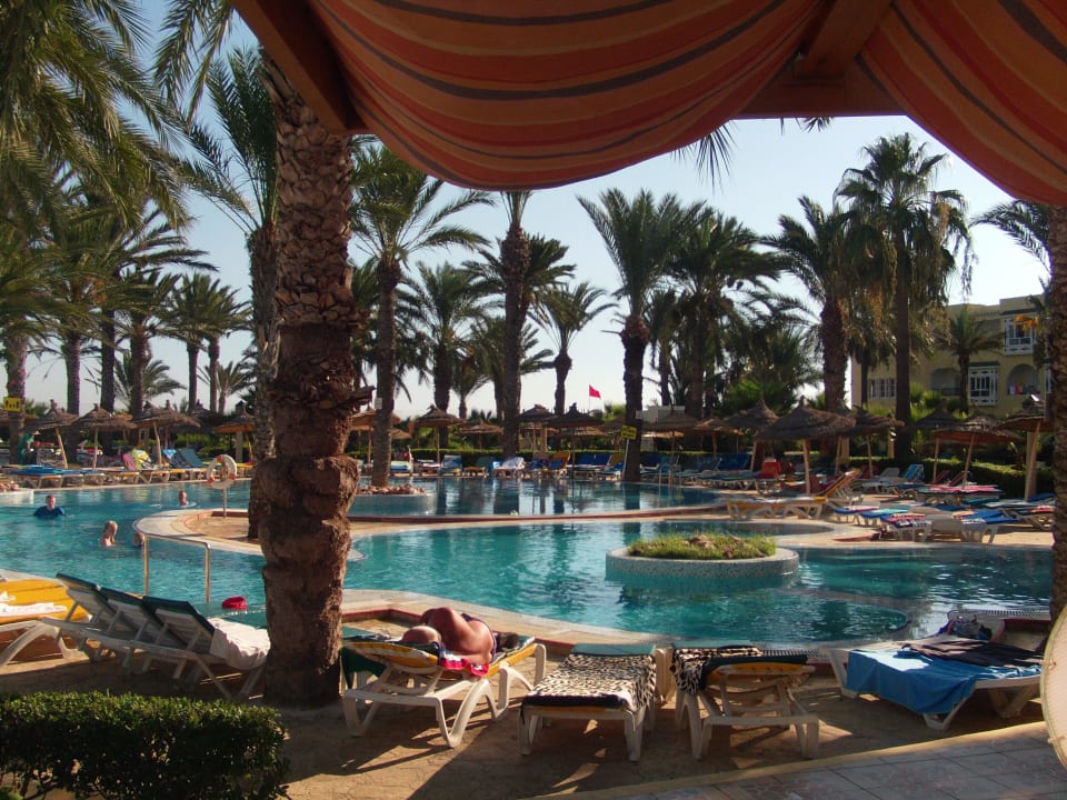 Blick aus dem Fenster Houda Golf & Beach Club