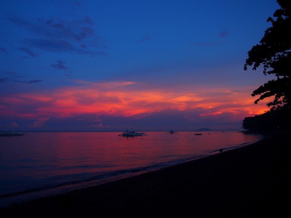 Sonnenuntergang Hotel El Dorado Beach Resort