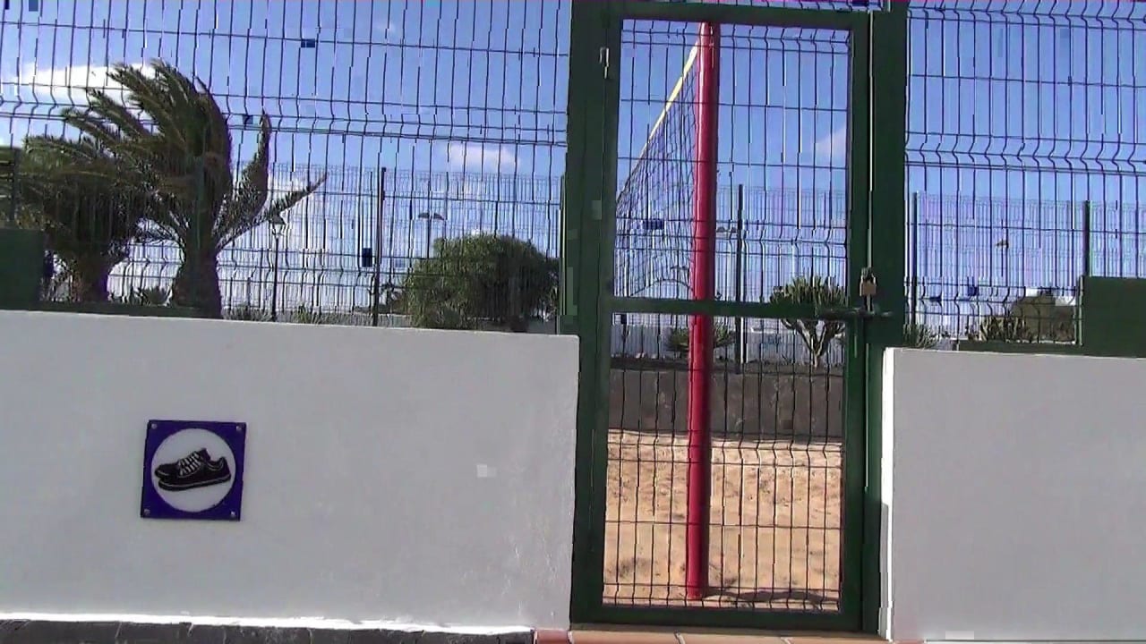 Beach Volleyballfeld allsun App.-Hotel Albatros