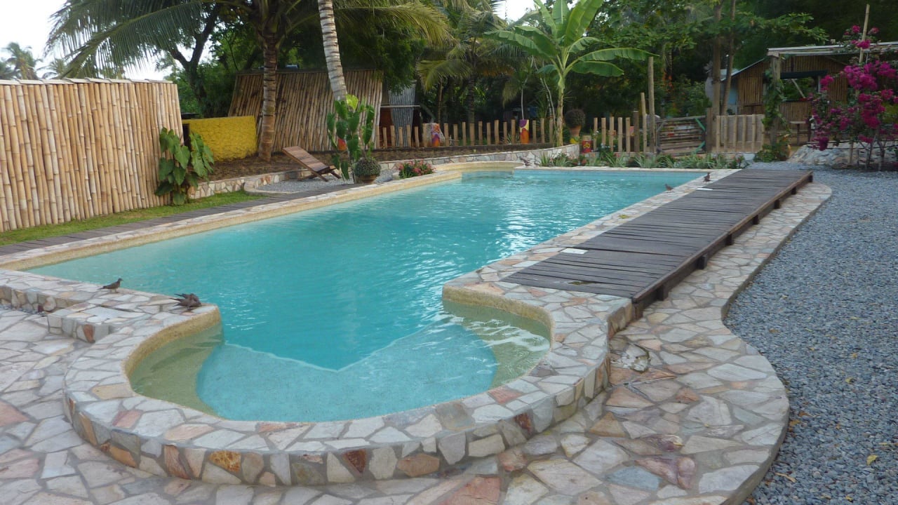 Klein aber sehr sauber und sehr schön ! Guesthouse Kokrobite Garden