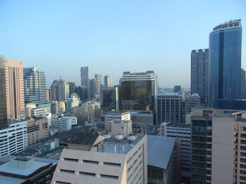 Skyline von Bangkok Hotel Le Meridien Bangkok