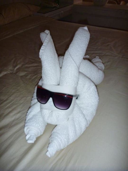 Handtuchkunst unseres Roomboys Makadi Spa - Adults only