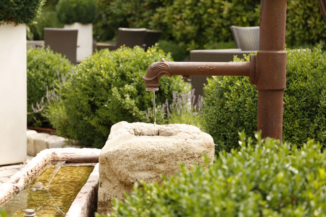 Gartenanlage Landhotel Birkenhof