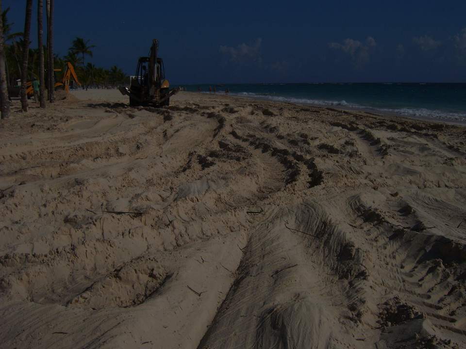 Bauarbeiten Hotel Riu Bambu