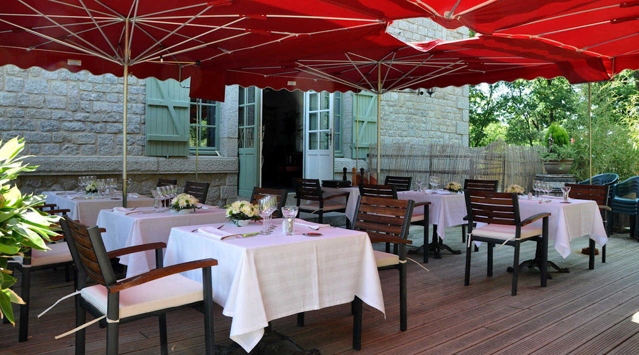 Terrasse vue  Hotel Le Gasseau